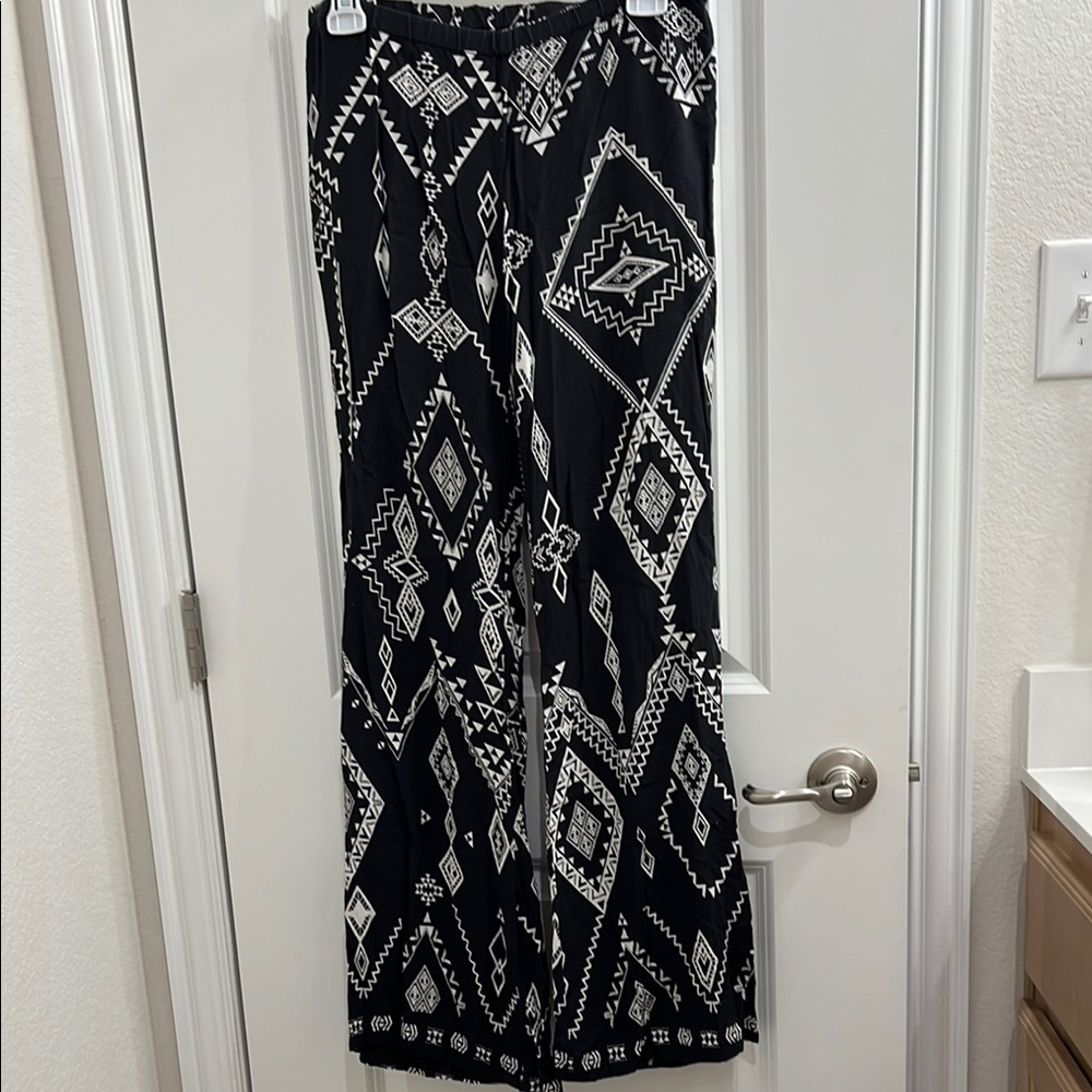Billabong flare style cotton pants Bohemian Stagecoach Coachella